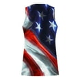 thumbnail image 3 of UVEASISHA Mens Patriotic Tank Tops,Mens American Flag Tank Tops 4th of July Sleeveless Shirt Summer Beach Quick Dry Top Shirts Cool Muscle Graphic Tee 2024 Multicolor, 3 of 4