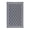 Gray, variant on EastVita 8 x 10 ft Plastic Red and White Rectangular Beach Front Porches Patio Picnic RV Camping Garage Rhomb Border Modern Moroccan Area Rug