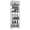 Silver, variant on M MZG 4 Tier Wire Shelving,Adjustable Metal Shelves,13.7"D x 23.6"W x 53.4"H,for 1000 lbs Capacity,Kitchen Pantry Home,Chrome