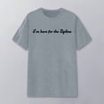 thumbnail image 2 of NinXxx Women's Graphic Print Crew Neck Soft Comfortable Daily Basic Top Grey XXXL, 2 of 4