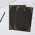 thumbnail image 5 of 100 Sheets Writing Paper, Stationery Paper with Lines Letter Writing Paper for Office Home School Wedding Invitations, 5 of 5