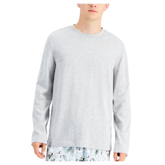 Family Pajamas Mens Ski Mountain Pajama Top Only,1-Piece;Small