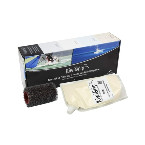 Revestimiento antideslizante KiwiGrip KG-1CP-R Cream 1L para barcos y cubiertas