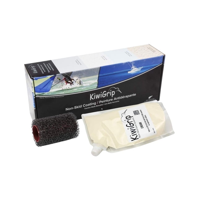 Revestimiento antideslizante KiwiGrip KG-1CP-R Cream 1L para barcos y cubiertas