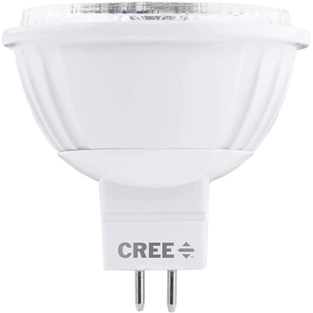 Cree Lighting Pro Series MR16 GU5.3 75W Equivalent LED Bulb  15 Degree Spot  540 lumens  Dimmable  Soft White 2700K  25 000 hour rated life  90+ CRI | 1-Pack