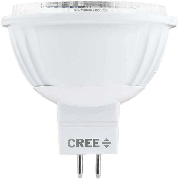Øst Timor sennep hage Cree Lighting Pro Series MR16 GU5.3 75W Equivalent LED Bulb, 15 Degree  Spot, 540 lumens, Dimmable, Soft White 2700K, 25,000 hour rated life, 90+  CRI | 1-Pack - Walmart.com