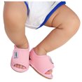 thumbnail image 5 of Zanarzt Baby Boy Sandals Baby Boys Girls Summer Sandals Outdoor Beach Anti Slip Rubber Soft Sole Toddler First Walker Shoes Pink,US 6, 5 of 5