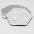 thumbnail image 7 of Small Decorative Wall Self Adhesive Shaped Mirrors - Set of 4, 7 of 7