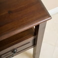 thumbnail image 6 of Noble House Gracie Indoor Acacia Wood 28.94 inch Accent Table, Brown, 6 of 9