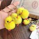 thumbnail image 3 of Plush Chick Keyring Pendents Doll Key Holder Hanging Ornament For Bag Car Key (Random Color), 3 of 4