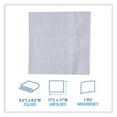 thumbnail image 2 of Dinner Napkin, 1-Ply, 17 x 17, White, 250/Pack, 12 Packs/Carton | Bundle of 2 Cartons, 2 of 8