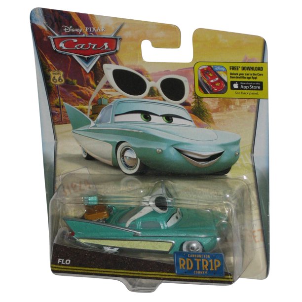 Disney Pixar Cars Movie Carburetor County Road Trip Flo Vehicle Toy Car