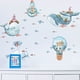 thumbnail image 4 of Juego de 4 pegatinas de pared grandes MACHAO Ballenas del mundo submarino 30 * 90 CM, 4 of 5