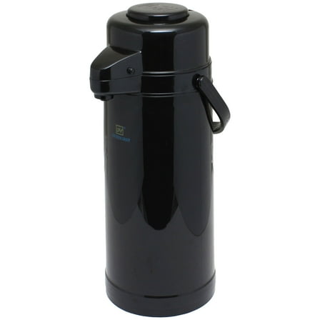 Excellante Plastic body, glass lined 2.2 lt/74 oz airpot, push button, comes in each