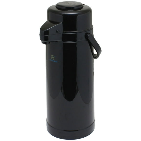 Excellante Plastic body, glass lined 2.2 lt/74 oz airpot, push button, comes in each