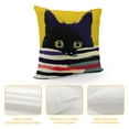 thumbnail image 4 of cat gifts,Cat Gifts for Women,Cat Mom Gifts,Cat Pillow Covers ,Cat Pillow Cases,Pink Cat Throw Pillows,Black Cat Gifts for Cat Lovers,gifts for cat lovers,cat gifts for cat lover gifts (yelllow), 4 of 5