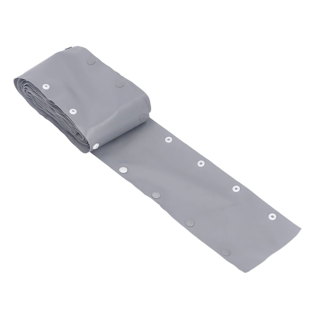 Snap Button Cable Sleeve Cord Protector Wire Sheathing for Management, Equipped with POM Snap Buttons, PVC Material, Wire Protection and Electrical Safety