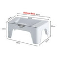 thumbnail image 4 of Foot Rest Under Desk Foot Rest Footrest Home Bathroom White, 4 of 8