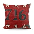 thumbnail image 2 of YINGXI Decorations Star and Stripe Faith Family Freedom Throw Pillowcases Decor 22x22in, 2 of 6