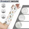 thumbnail image 7 of COEQINE Dog Paw Arm Cast Covers Elbow Protection Cover Arm Shower Cover Post Surgery Fabric Sleeves Easy to Clean Teens Long Full Arm Cast Protector for Women Teen Girls Size L, 7 of 7