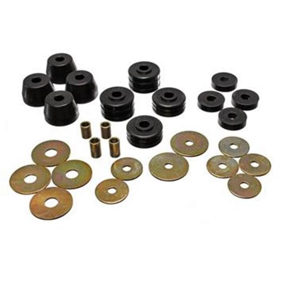 54101G Body Mount Bushings, Black