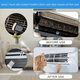 thumbnail image 4 of Cepillo de Limpieza de Aletas de Aire Acondicionado de 3 Piezas, Cepillo de Limpieza de Bobina de Refrigerador de Acero Inoxidable para Condensador de Acondicionador de HVAC, 4 of 5