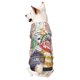 thumbnail image 1 of Balery Travel Stamp Sudadera con Capucha para Perros Pequeños – Ropa para Mascotas, Disfraz para Perros y Gatos, Ideal para Fiestas y Cosplay-X-Small, 1 of 7