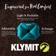 thumbnail image 2 of Almohada de Viaje Klymit Pillow X Inflable Teal Ligera, 2 of 6