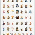 thumbnail image 4 of 35pcs-50pcs Cute Stickers Animal Stickers Music Instrument Stickers Funny Kids Stickers for Luggage Laptop Suitcase, 4 of 9