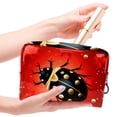 thumbnail image 4 of Seven Starred IadybirdCosmetic Travel Bag with Zipper, Printed Design - Ideal for Ladies and Girls on the Go - Includes Small Pouch, Men's Personalized Toiletry Bag, and Multi-Pouch Travel Bag, 4 of 6
