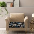 thumbnail image 5 of Renewold Butterfly Daisy Black Sofa Seat Cushion Cover Individual Couch Cushion Cover Non-Slip Chair Slipcover Replacement with Elastic Bottom for Kids, Pets, Cats, S, 5 of 5