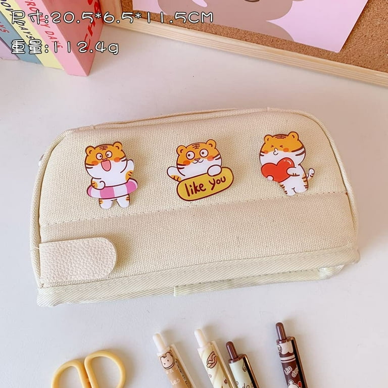 Wholesale Ins Large Capacity Pencil Case Simple Aesthetic School Cases  Kawaii Stationery Box Zipper Pouch Students Supplies From Paronas, $14.07