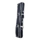 thumbnail image 1 of Bolsa de esquí con ruedas para snowboard, para viajes en avión, impermeable, para equipo de esquí, mochila para snowboard, para deportes de invierno Gris y negro, 1 of 8