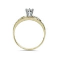 thumbnail image 3 of 3/4ct Diamond Engagement Ring 14K Yellow Gold - Size 9, 3 of 4
