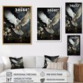 thumbnail image 4 of Designart "Messenger Of Peace White Dove" Animals Floater Framed Canvas Print, 4 of 7
