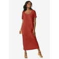 thumbnail image 4 of Jessica London Women's Plus Size 2-Piece Stretch Knit Duster Set, 4 of 6