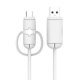 thumbnail image 1 of Protector de cable de silicona Bite Cord Sleeve Wire Winder Protection (Android blanco) WDOplteas Para estrenar, 1 of 8