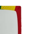 thumbnail image 2 of Ambesonne Rasta Fitted Sheet, Reggae Music Peace, Queen Size, Red Green Yellow, 2 of 2