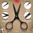 thumbnail image 2 of O'Creme Super Sharp Chef Scissors All Stainless Steel Snips Garnishing Tool Purple, 2 of 6