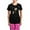 With Pink Pant, variant on CafePress - Mad Puss No Bkgrnd Pajamas - Women's Short Sleeve Print T-Shirt and Pants Dark Cotton Pajama Set