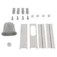 thumbnail image 2 of Kit De Ventana De Aire Acondicionado Portátil, Kit De Ventilación De CA, Estabilidad Ajustable Duradera Para El Hogar Para Conductos De 150 Mm, 2 of 7