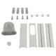 thumbnail image 2 of Kit De Ventilación De CA, Kit De Ventana De Aire Acondicionado Portátil Estabilidad Sin Espacios Ahorre Energía Para Conductos De 150 Mm Para Oficina, 2 of 7