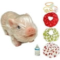 thumbnail image 1 of Xihbxyly Mini Cerdito, Juguete Realista para Recién Nacidos, Material Suave, Regalo de Navidad, Educación Preescolar, Adorable Compañero Cerdito., 1 of 2