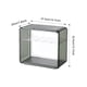 thumbnail image 2 of Cateissary Vitrina acrílica transparente para muñecas, coches, escaparate de almacenamiento, organizador a prueba de polvo, contenedor, Almacenamiento y organización del hogar L/marrón, 2 of 6