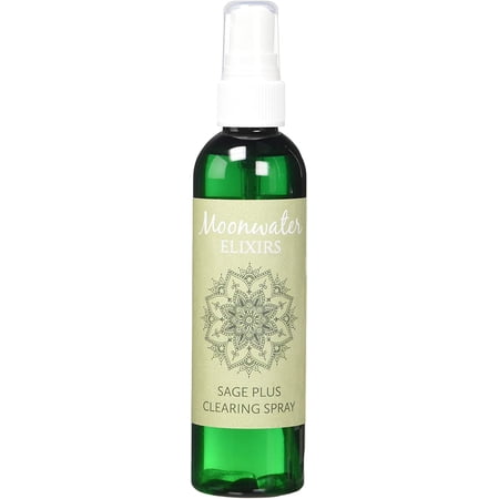 White Sage Spray. Sage Smudge Stick Smokeless Alternative For Smudging and Negative Energy. Aura and Reiki Crystal Protection Mist
