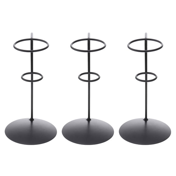 Soporte para conos de helado (3 unidades), soporte para conos de huevo, soporte de hierro para conos, soporte para conos de huevo, soporte individual para helado