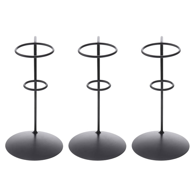 Soporte para conos de helado (3 unidades), soporte para conos de huevo, soporte de hierro para conos, soporte para conos de huevo, soporte individual para helado