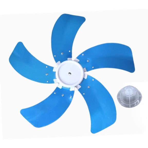 TISHITA Fan Replacement Universal Replacement Vane Blades Aluminum Fan Blade Efficient Cooling Quiet Use Easy Installation Suitable for Pedestal Table Wall Fan Home and Office