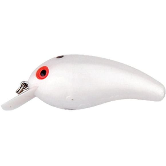 Cotton Cordell C7707 Big O Square Lip Crankbait, 2 1/4", 1/3 oz, Pearl/Eye, Floating, Available in two sizes