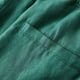 thumbnail image 4 of Pantalones anchos de algodón y lino para mujer: cintura alta elástica, corte holgado y ajustado, pantalones rectos informales para primavera/otoño, 4 of 6
